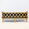 Hampton Sofa Black and Gold - Image 2