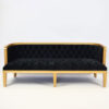 Hampton Sofa Black and Gold